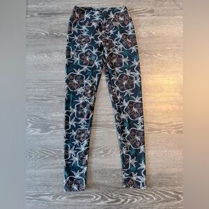 Lularoe | Printed Classic Leggings | Geometric Floral Print | One Size